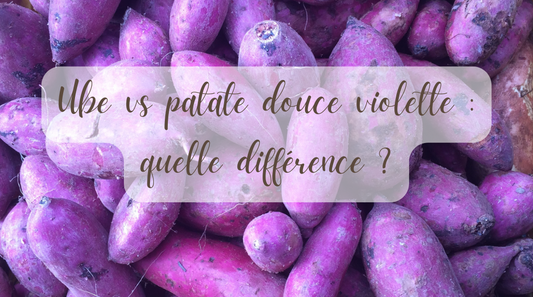 Ube vs patate douce violette : quelle différence ?