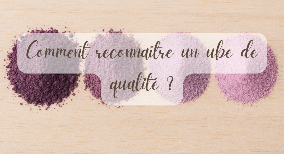Comment reconnaître une poudre d’ube de qualité
