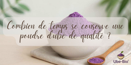 Combien de temps se conserve une poudre d’ube de qualité ?