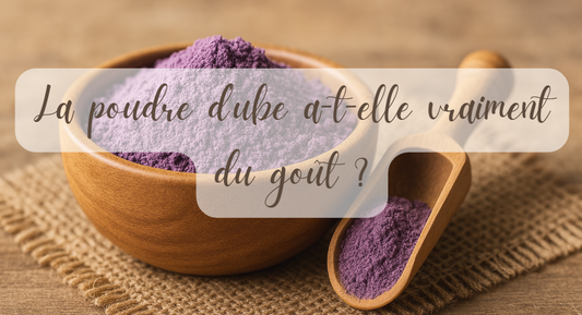 poudre d'ube et gout
