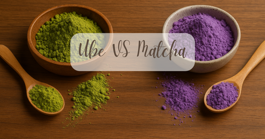 ube vs Matcha 