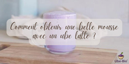 Comment obtenir une belle mousse avec un ube latte ?