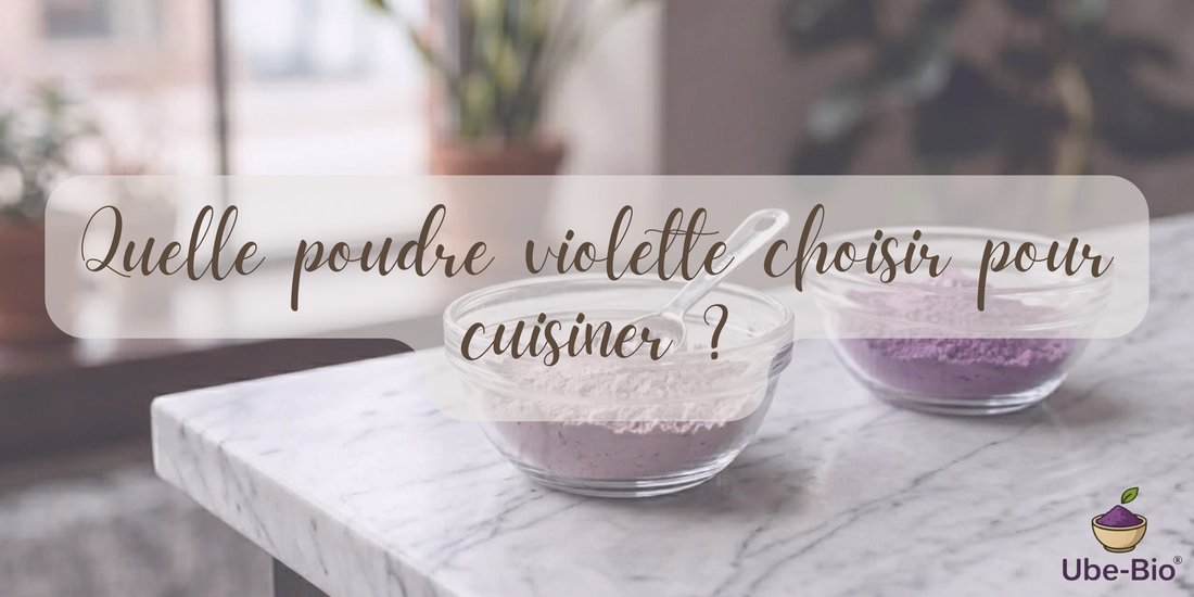 Quelle poudre violette choisir pour cuisiner ?