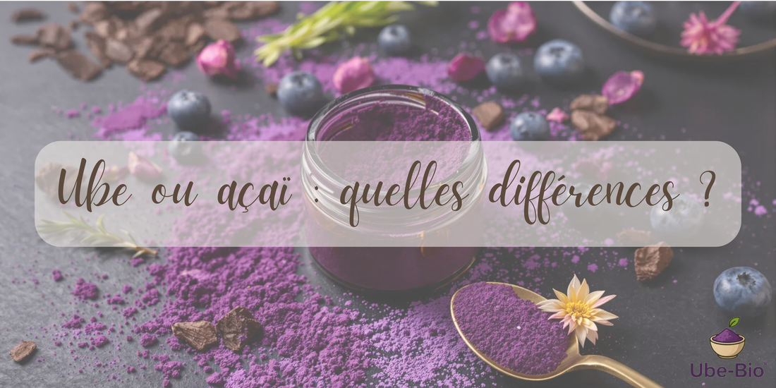 Ube ou açaï : quelles différences ?