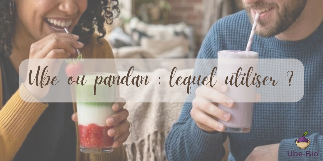 Ube ou pandan : lequel utiliser ?