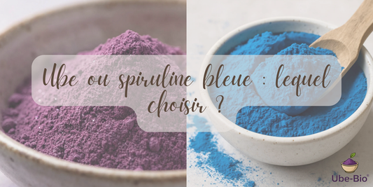 Ube ou spiruline bleue : lequel choisir ?