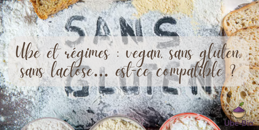 Ube et régimes : vegan, sans gluten, sans lactose… est-ce compatible ?