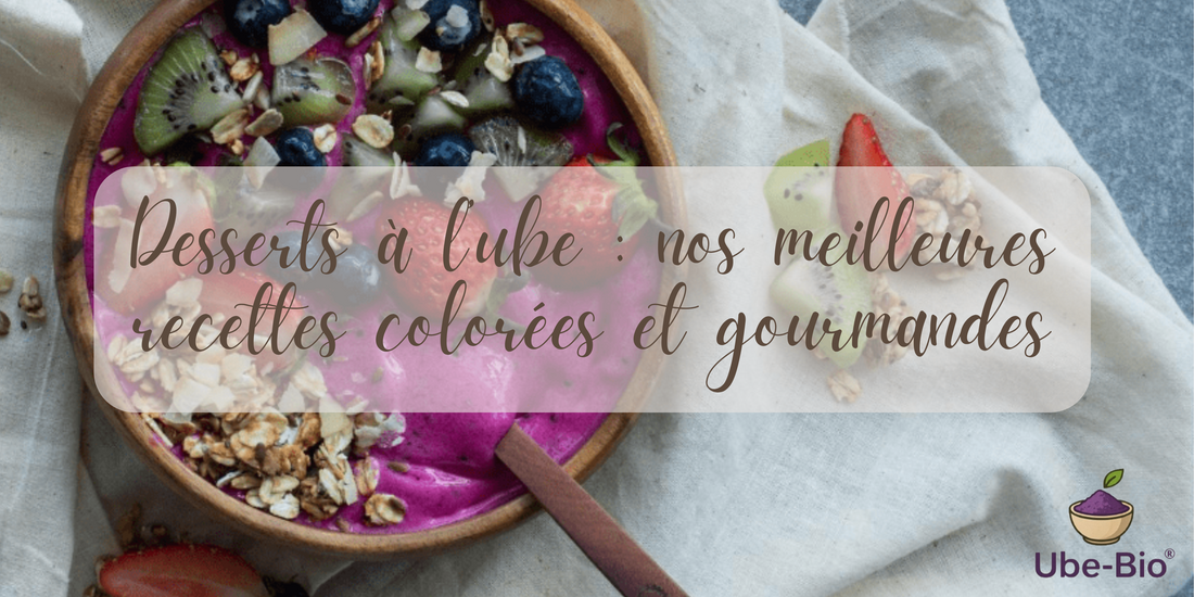 Desserts à l’ube : nos meilleures recettes colorées et gourmandes