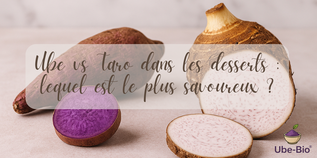 Ube vs Taro dans les desserts : lequel est le plus savoureux ?
