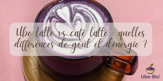 Ube latte vs café latte : quelles différences de goût et d’énergie ?