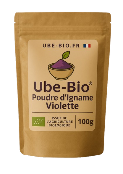 Sachet 100g ube bio en poudre 